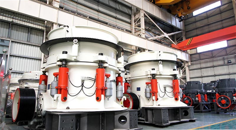 多缸圓錐液壓破碎機(jī)實(shí)圖 多缸圓錐液壓破碎機(jī)