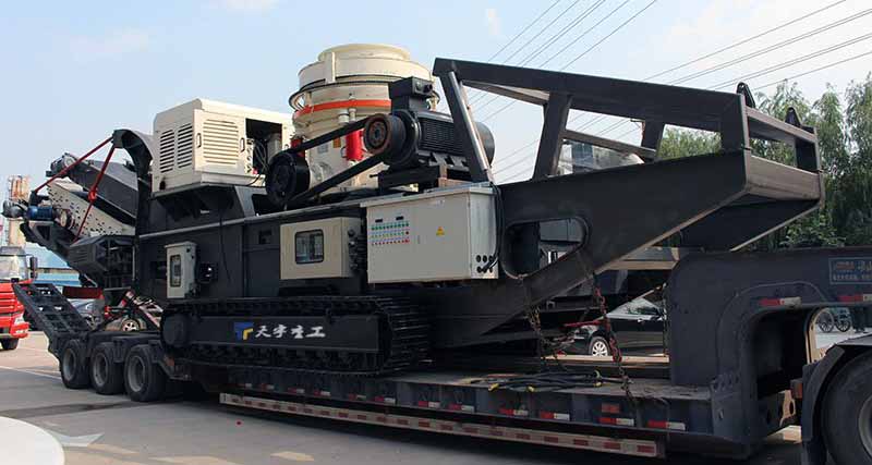 移動式液壓圓錐破碎站 移動式液壓圓錐破碎站