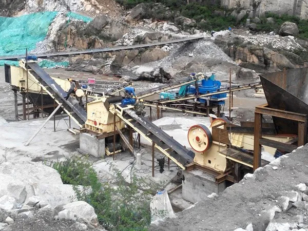 鵝卵石制砂機生產(chǎn)線