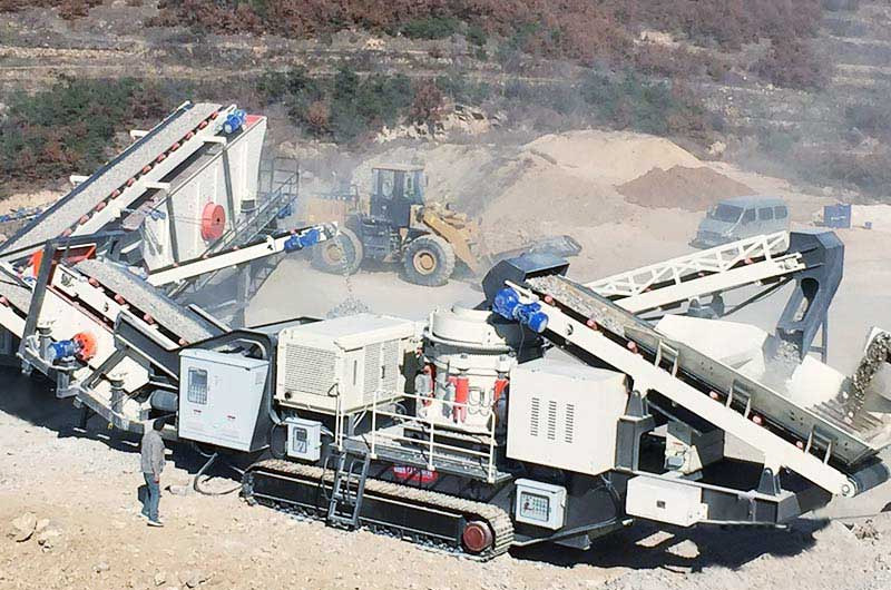 移動(dòng)圓錐破碎機(jī)